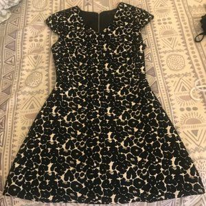 Zara Leopard Brocade Party Dress (S)
